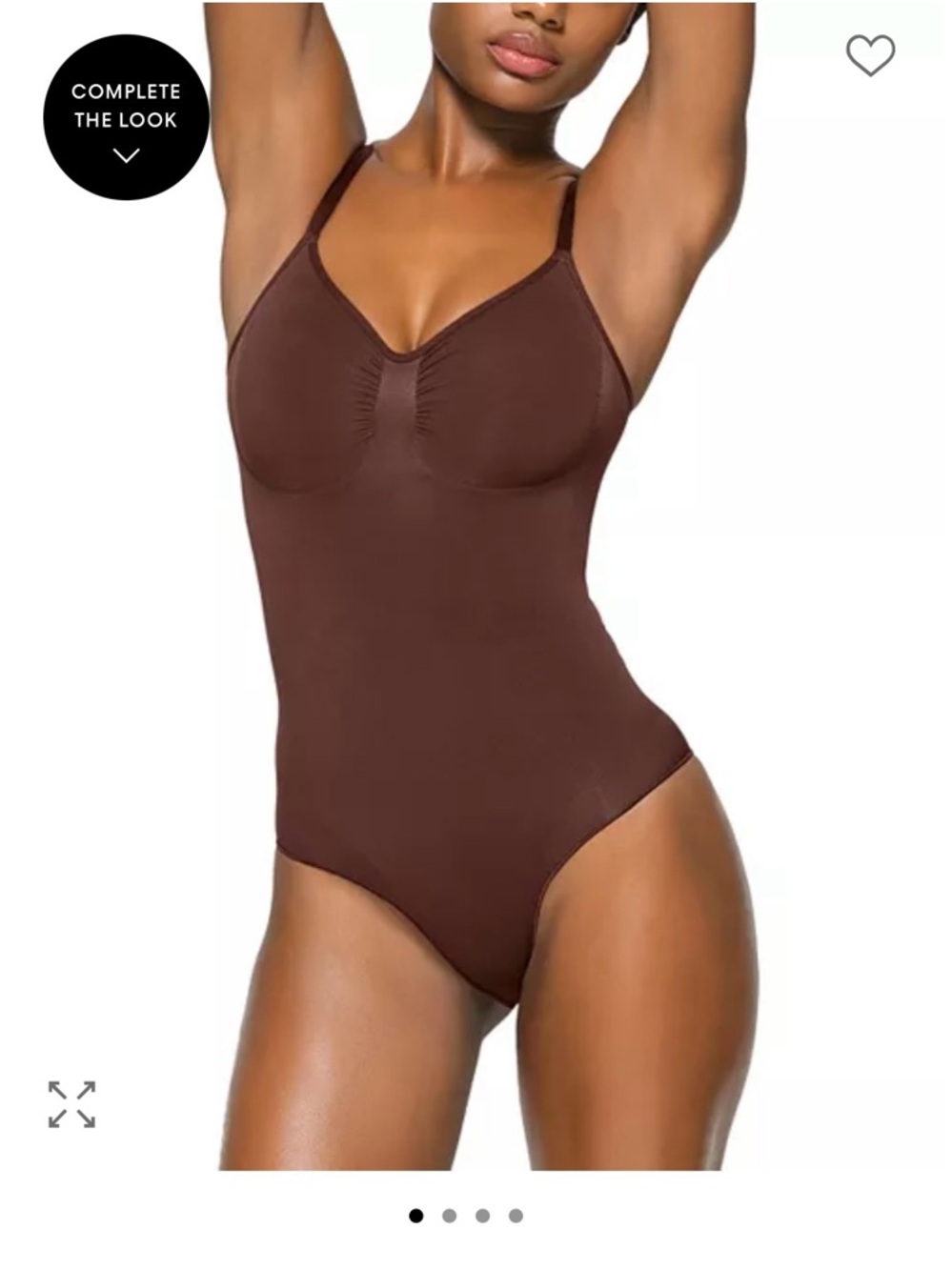 NWOT. Skims Seamless Sculpt Brief Bodysuit. Size M